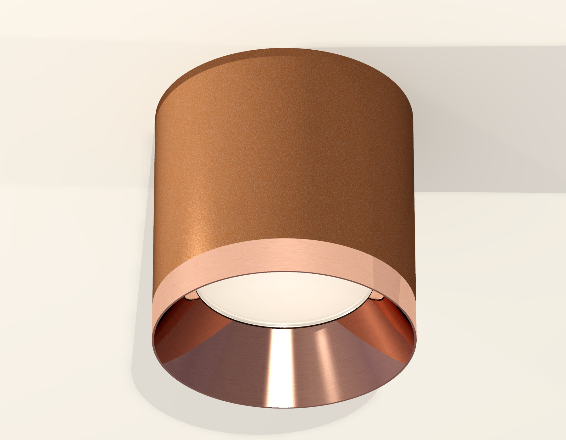 Накладной светильник XS7404011 SCF/PPG кофе песок/золото розовое полированное MR16 GU5.3 (C7404, N7035)