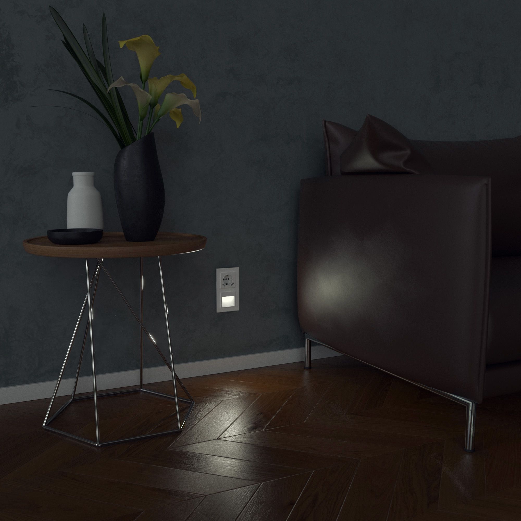 Встраиваемая LED подсветка Werkel 4000K IP20 (белый) WL01-BL-01-LED / W1154101 / a045376