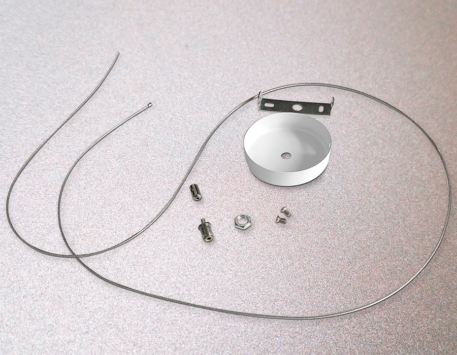 GL7032 WH белый подвес для трекового шинопровода 1 м