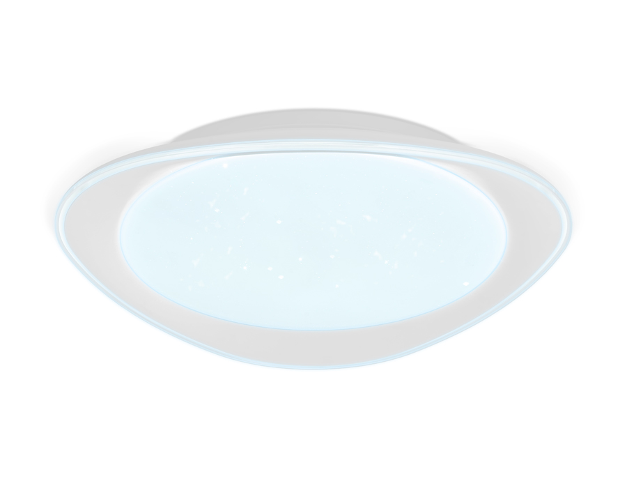 Потолочный светодиодный светильник Ambrella с пультом FF44 WH белый 48W 450*460*70 (ПДУ ИК)