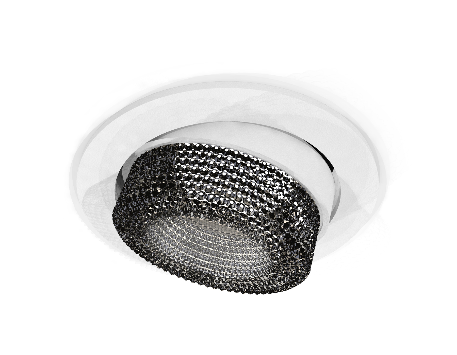 Встраиваемый поворотный светильник XC7651061 SWH/BK белый песок/тонированный MR16 GU5.3 (C7651, N7192)