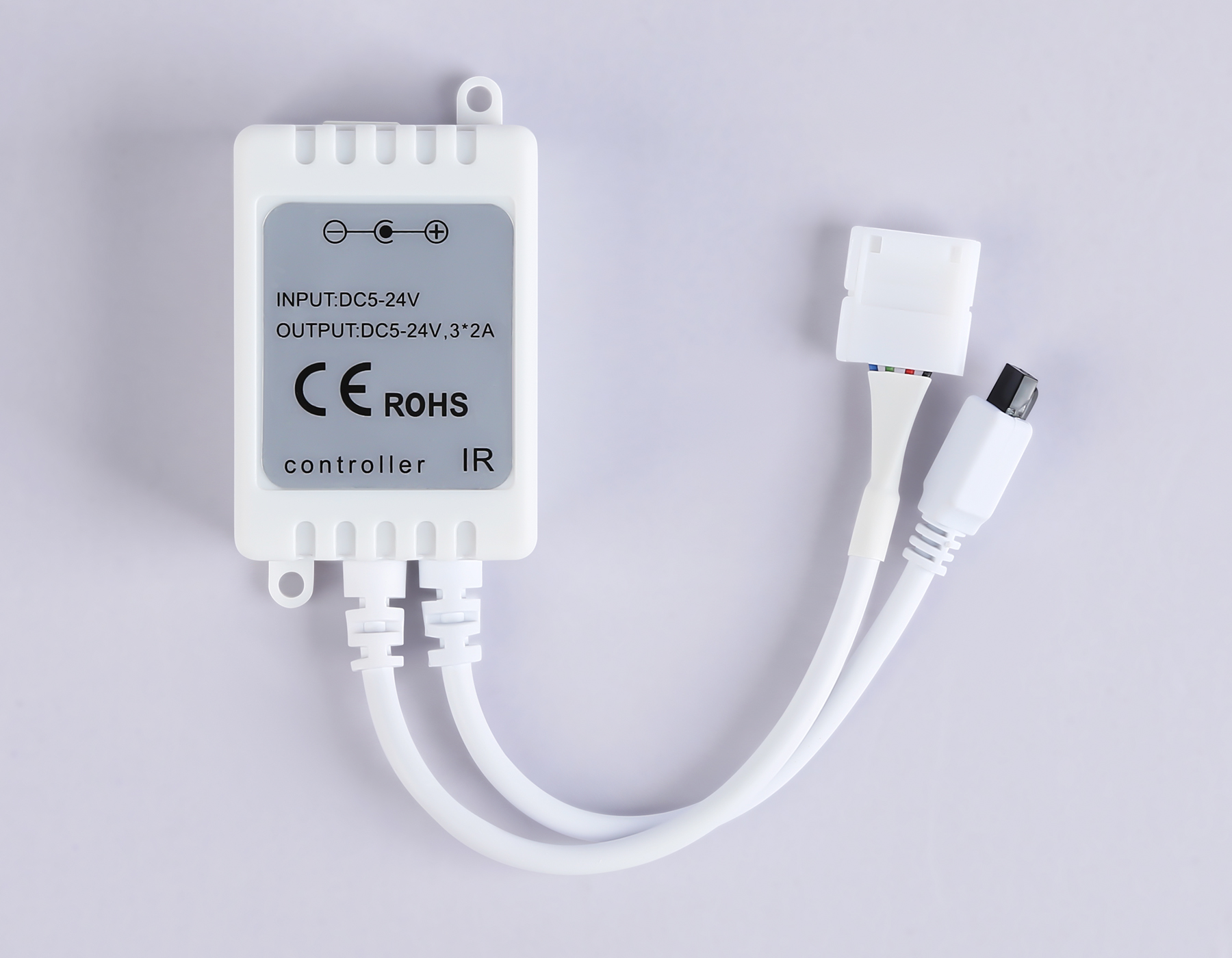 GS11251 контроллер RGB 6A 12V 72W/ 24V 144W (ПДУ ИК CR2025)