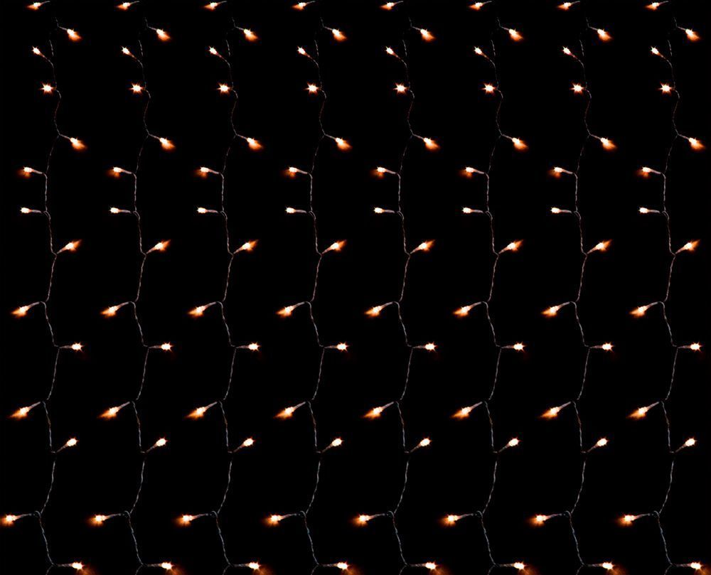 Светодиодная гирлянда Feron CL11 занавес 24V теплый  белый c питанием от сети