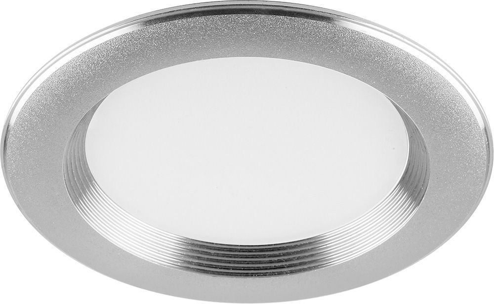 Светодиодный светильник Feron AL615 встраиваемый 7W 4000K серебристый