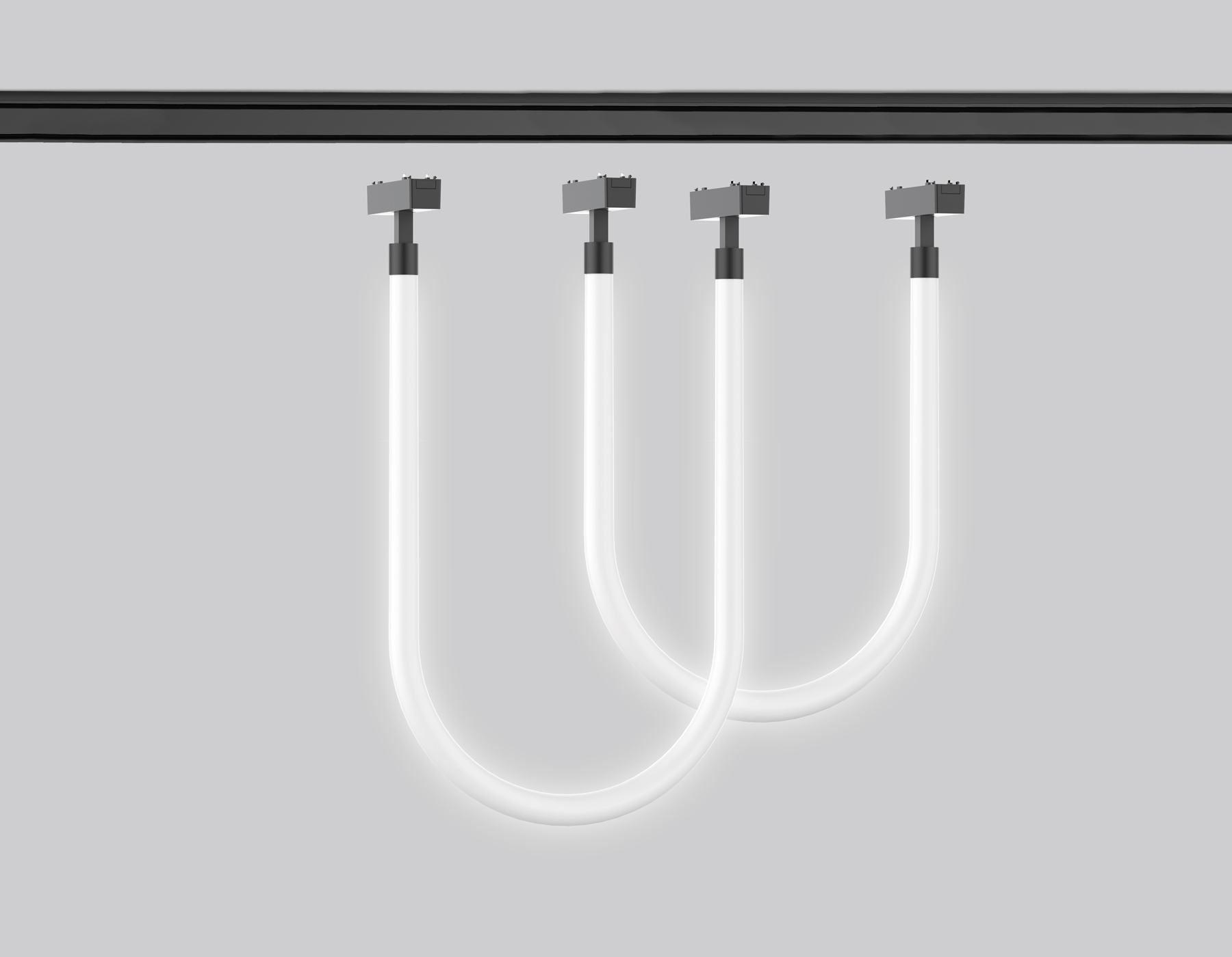 Светильник трековый гибкий Ambrella Magnetic Ultra Slim GV1707 WH белый IP20 8W 4200K 48V D21*500