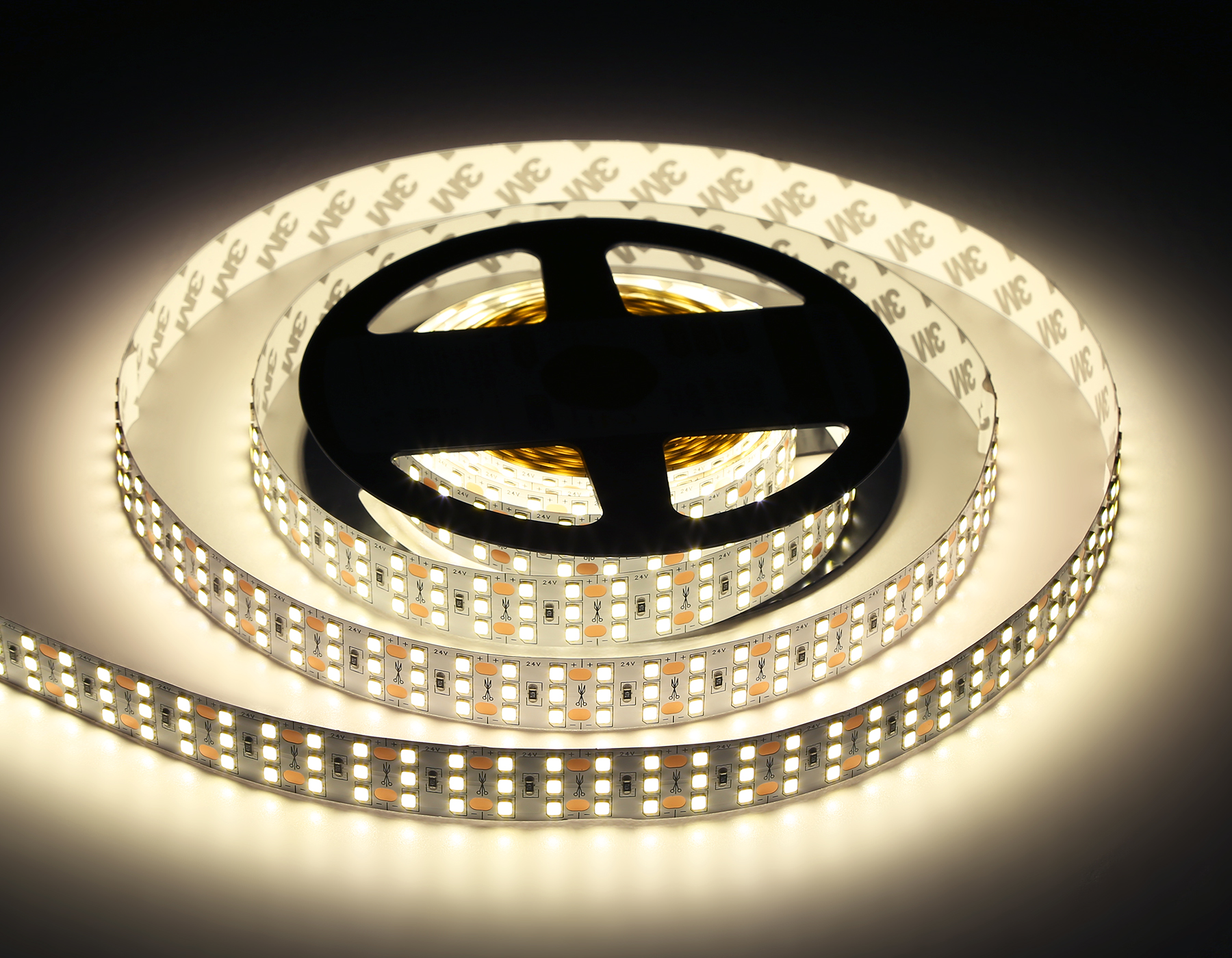 GS3902 2835 324Led/ 26W m/ 24V IP20 4500K/ 5000*18*1.2mm (2 конт.)