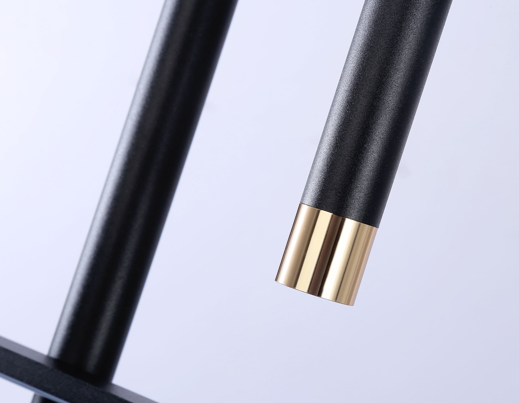 Подвесной светильник Ambrella FL5394/5 BK черный 3000K/4200K/6400K+4200K 62W 1000*75*1200 (ПДУ ИК)