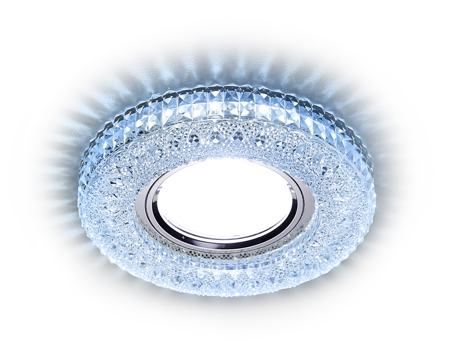 Встраиваемый светильник Ambrella S271 CL/CLD хром/прозрачный MR16+3W(LED COLD) Встраиваемый светильник Ambrella S271 CL/CLD хром/прозрачный MR16+3W(LED COLD)