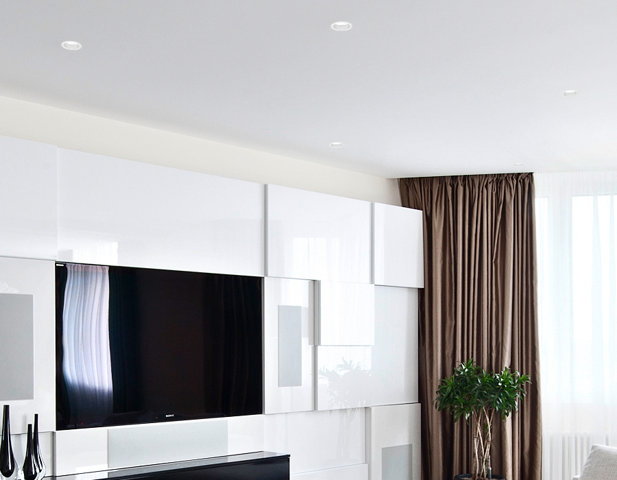 Встраиваемый светильник Ambrella Techno TN210 WH/S белый/песок