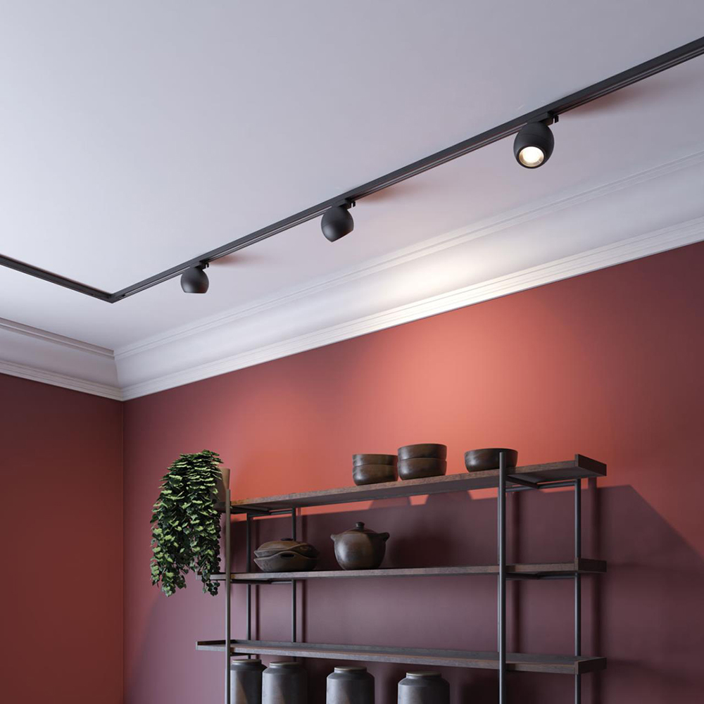 Светодиодный светильник Feron AL109 трековый однофазный на шинопровод 15W, 35 градусов, 4000К, черный