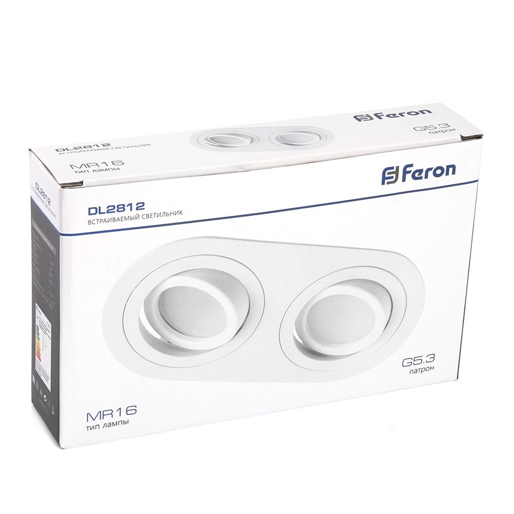 Светильник потолочный встраиваемый, DL2812 MR16 50W G5.3 "прямоугольник", черный Светильник потолочный встраиваемый, DL2812 MR16 50W G5.3 "прямоугольник", черный