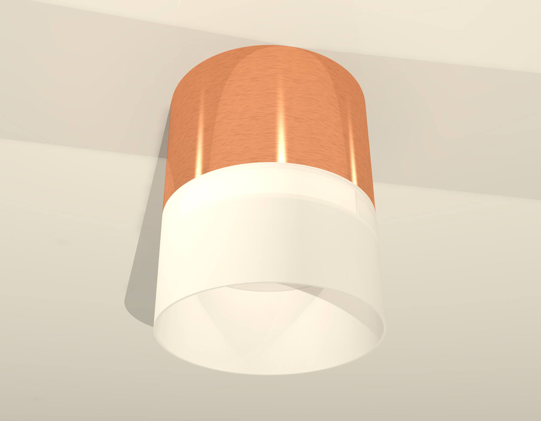 Накладной светильник XS8122011 PPG/FR золото розовое полированное/белый матовый GX53 (C8122, N8402) Накладной светильник XS8122011 PPG/FR золото розовое полированное/белый матовый GX53 (C8122, N8402)