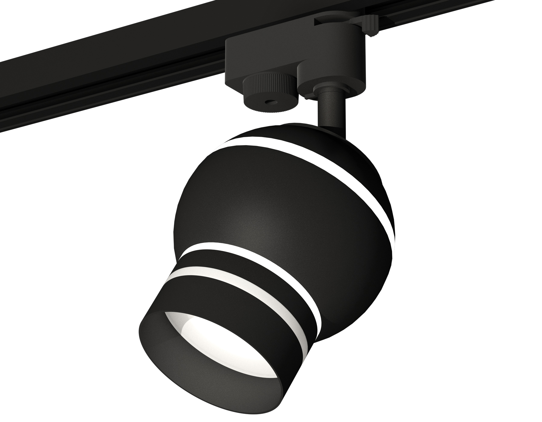 Комплект трекового светильника Ambrella XT1102065 SBK/FR черный песок/белый матовый MR16 GU5.3 LED 3W 4200K (A2521, C1102, N7142)