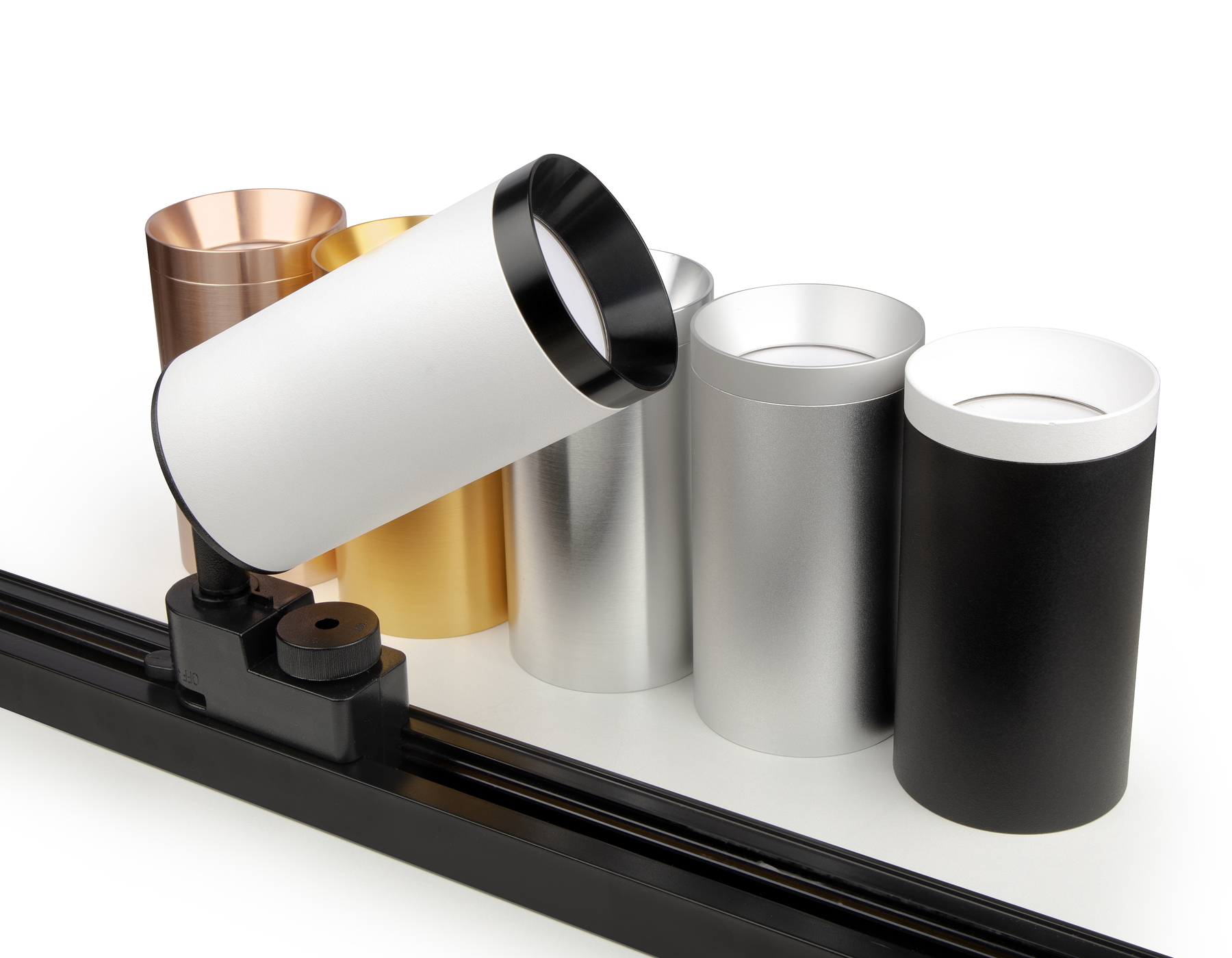 Комплект трекового светильника Ambrella XT6322061 SWH/PBK белый песок/черный полированный MR16 GU5.3 (A2520, C6322, N6131)