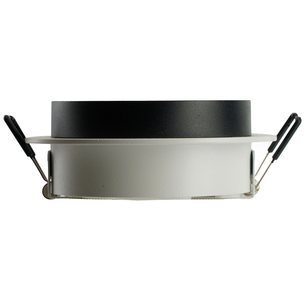 Светильник встраиваемый Feron DL507 потолочный GX53 белый + черный круг