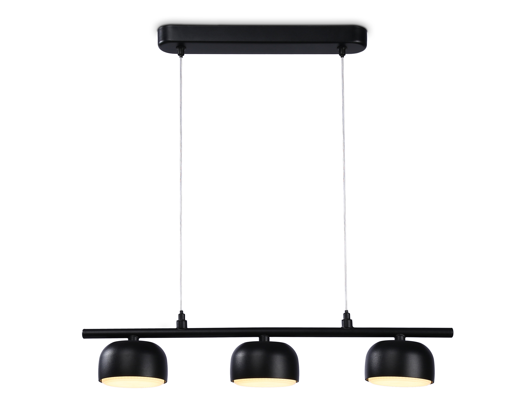 Светильник подвесной Ambrella TN71034/3 BK черный GX53/3 max 12W 440*80*1100