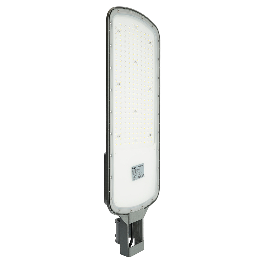Светодиодный уличный консольный светильник Feron SP3070 200W 5000K AC90-300V, серый