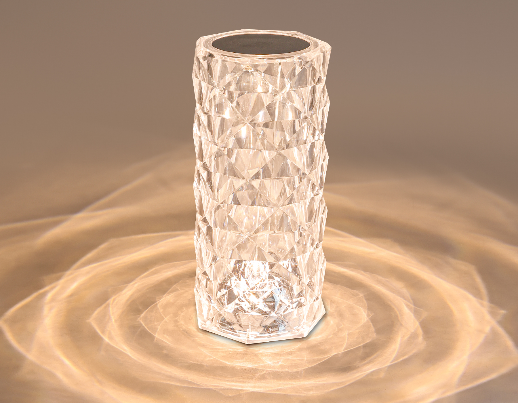 Настольный светильники Ambrella DE8018 CL прозрачный LED 3000K/4200K/6400K 3W