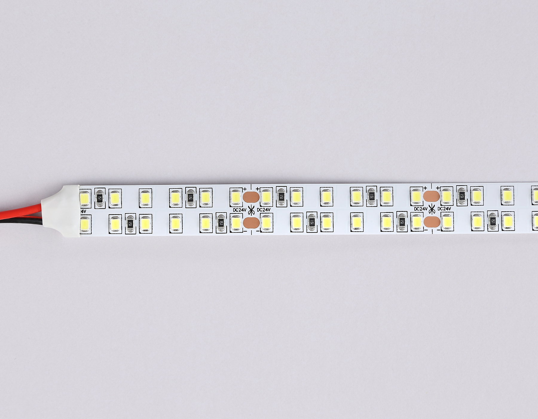 GS3703 2835 240Led /24W m/ 24V IP20 6500K/ 5000*14*1.2mm (2 конт.)