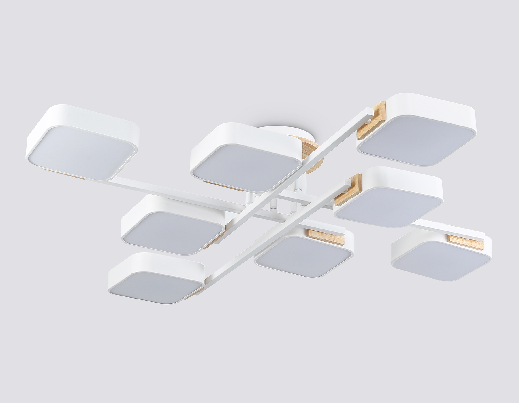 FL4888/8 WH/WD белый/дерево 144W 3000-6000K 960*960*160 (без ПДУ) FL4888/8 WH/WD белый/дерево 144W 3000-6000K 960*960*160 (без ПДУ)