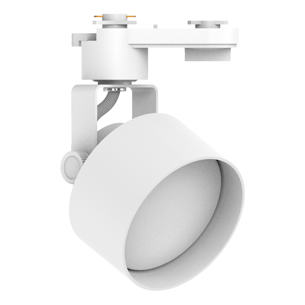 Светильник Feron AL189 трековый однофазный на шинопровод под лампу GX53, белый Светильник Feron AL189 трековый однофазный на шинопровод под лампу GX53, белый