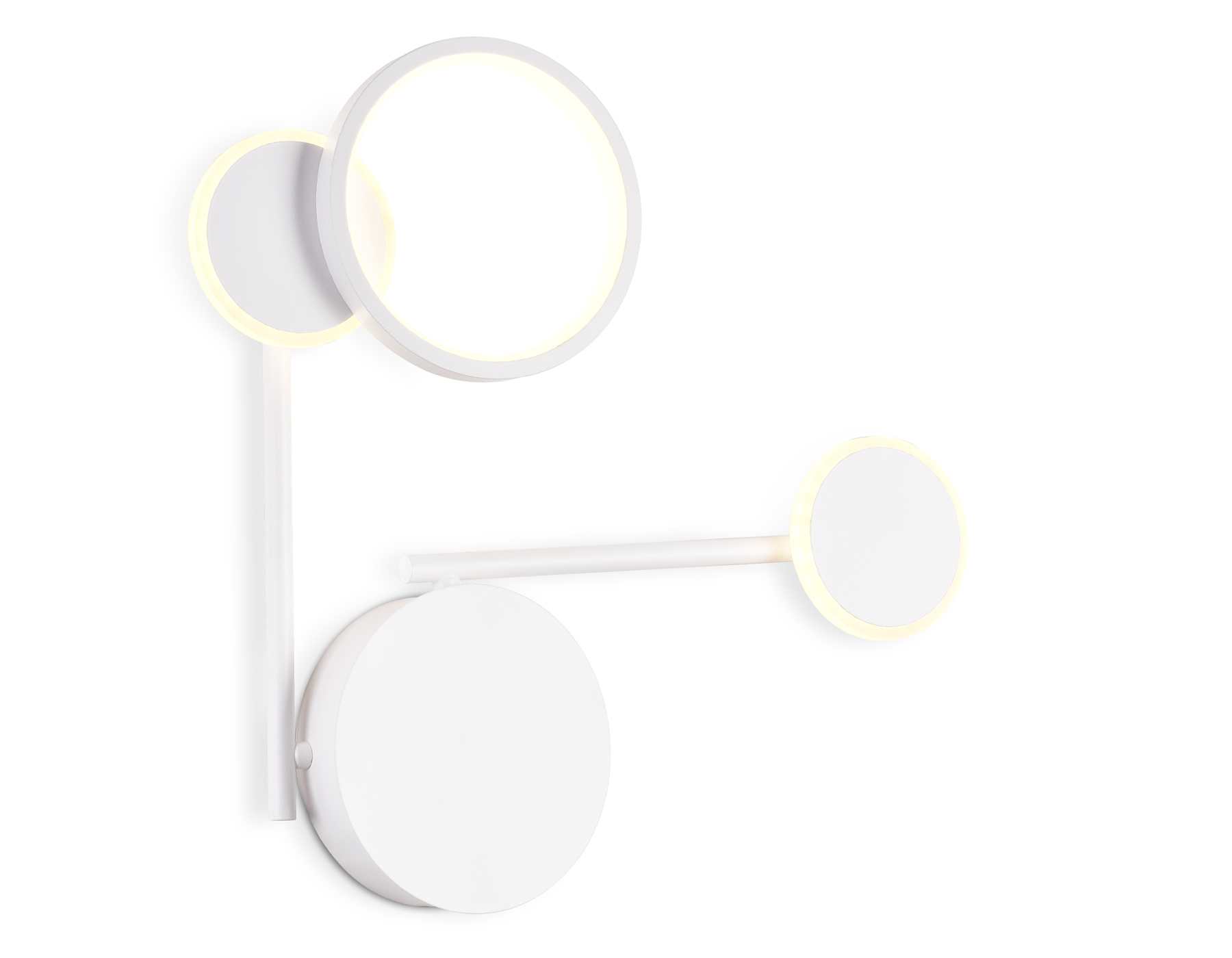 Настенный LED светильник FL5197 SWH белый песок LED 3000K 13W 445*400*60