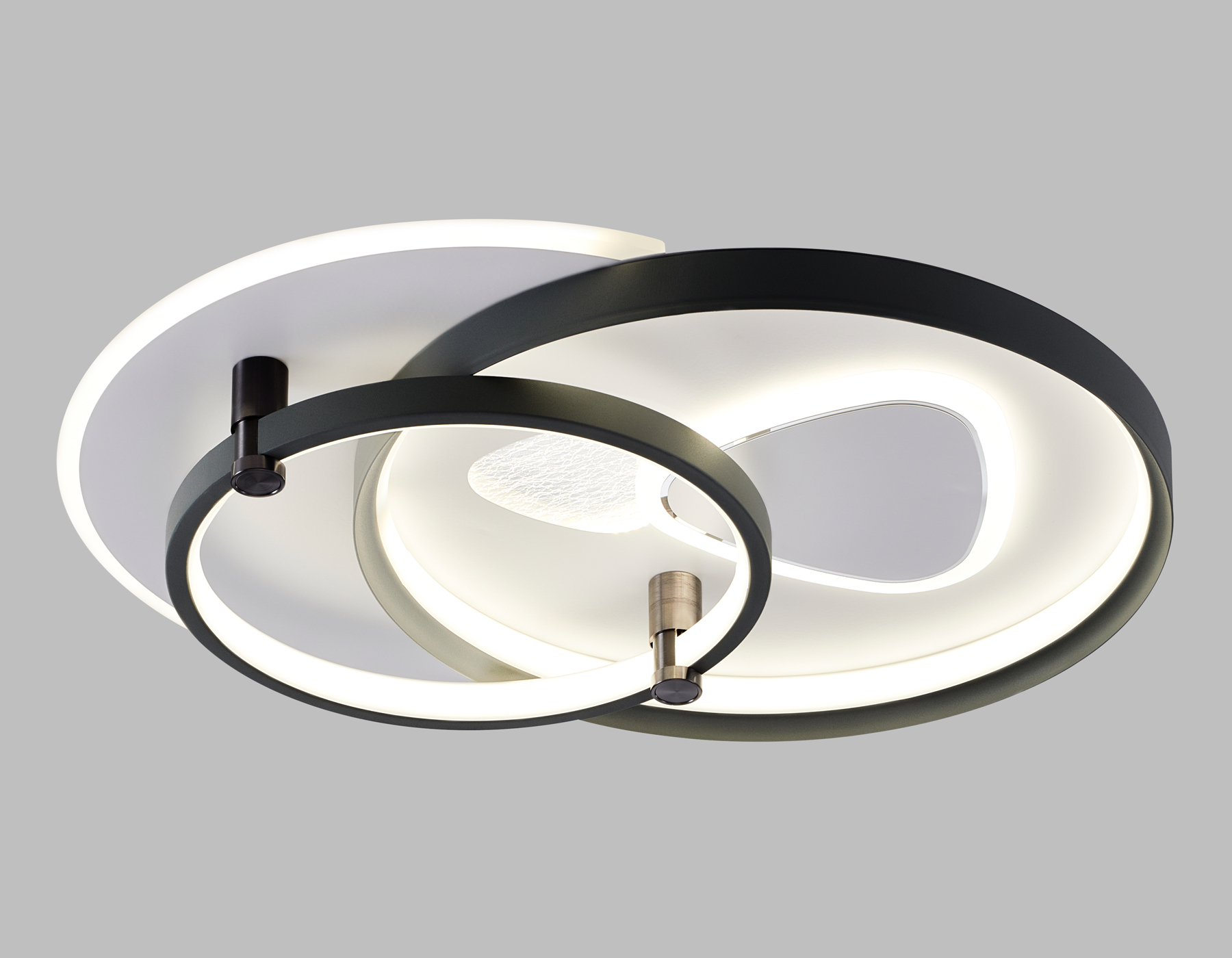 FL5051 WH/GR белый/серый 105W 3000K-6400K 480*480*100 (ПДУ РАДИО 2.4G)