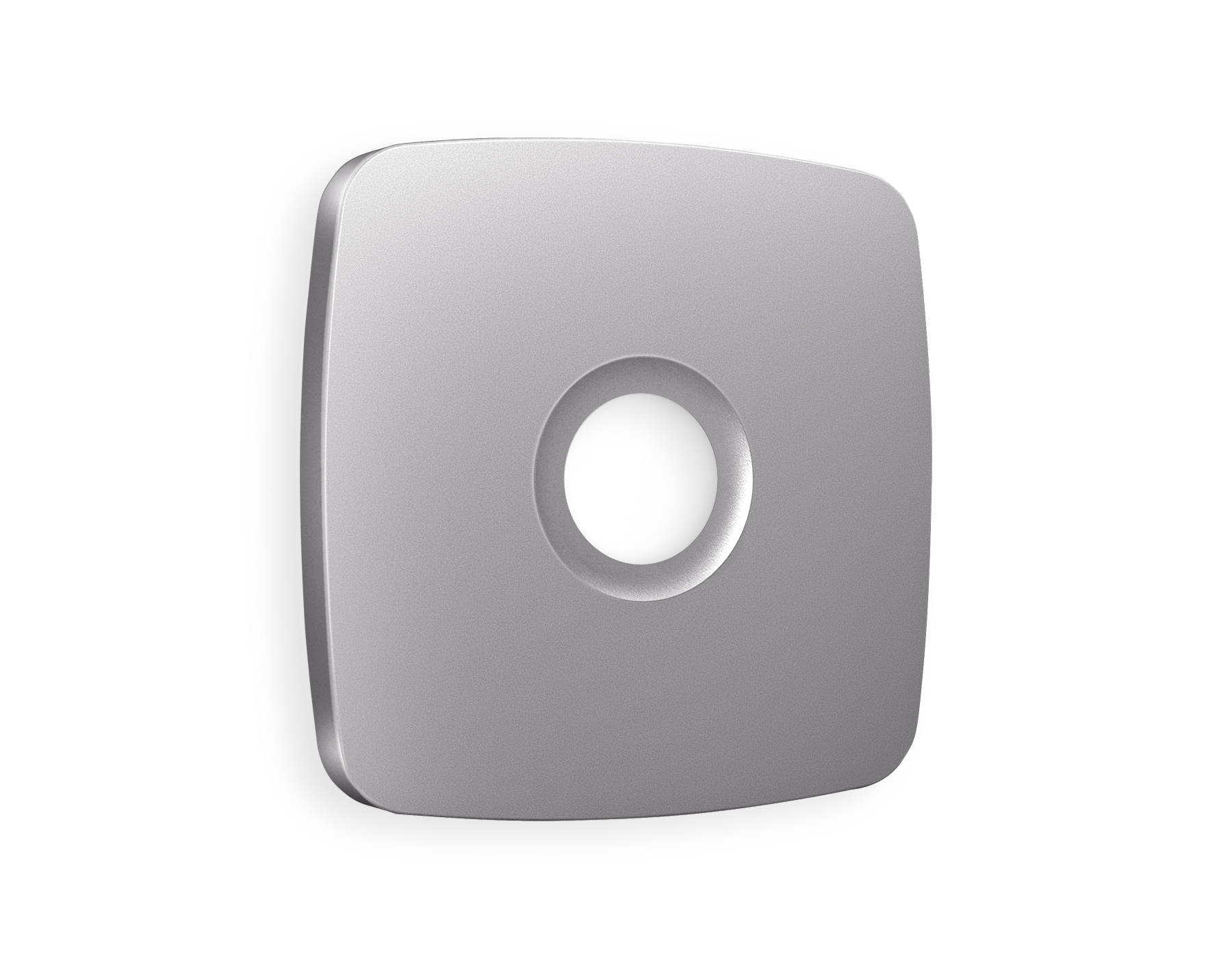 OP5130 Лицевая панель OMEGA (Сталь матовый) для TV розетки QUANT