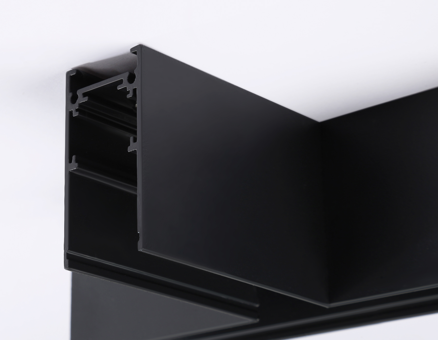 Коннектор T-образный для накладного шинопровода Ambrella GL3374 BK черный 170*85*53.7