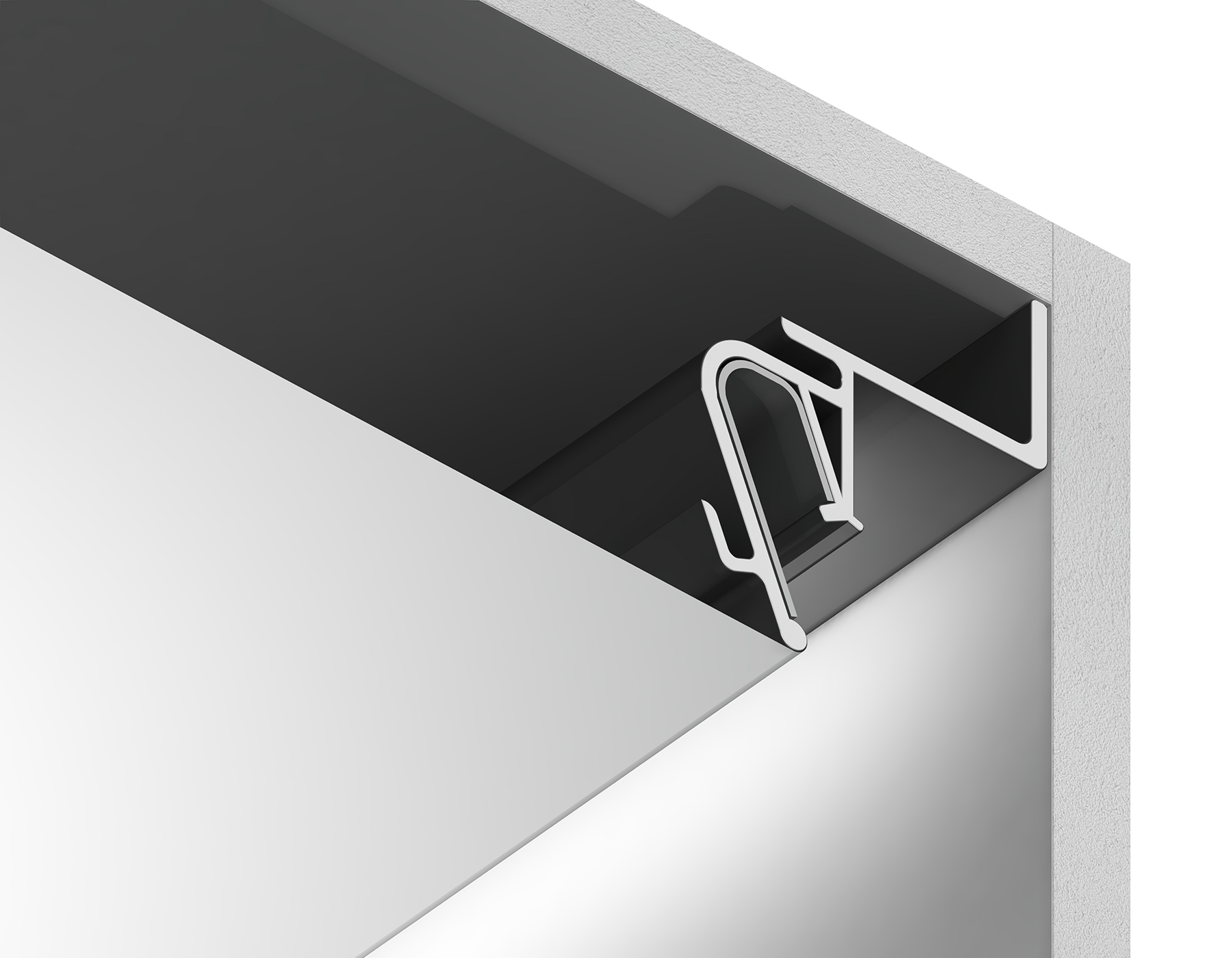 GP4100BK черный 2000*26*34