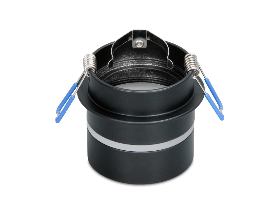 Встраиваемый светильник Ambrella Techno TN196 BK/S черный/песок