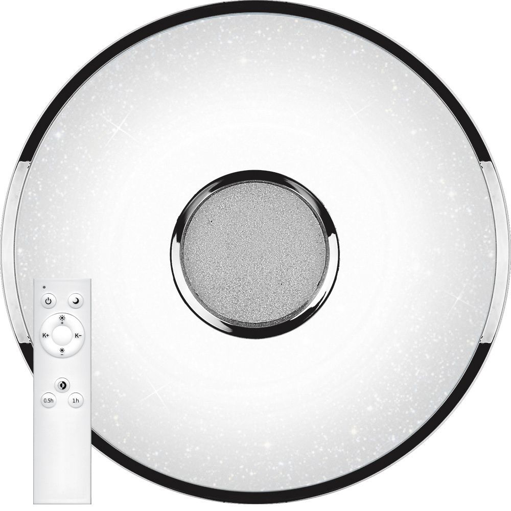 Светодиодный управляемый светильник накладной Feron AL5100 тарелка 60W 3000К-6500K белый