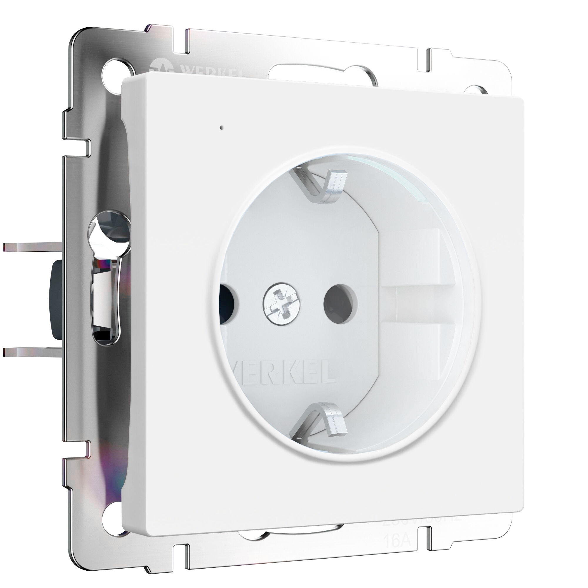 W1171461/ Розетка с подсветкой W (белый матовый) W1171461