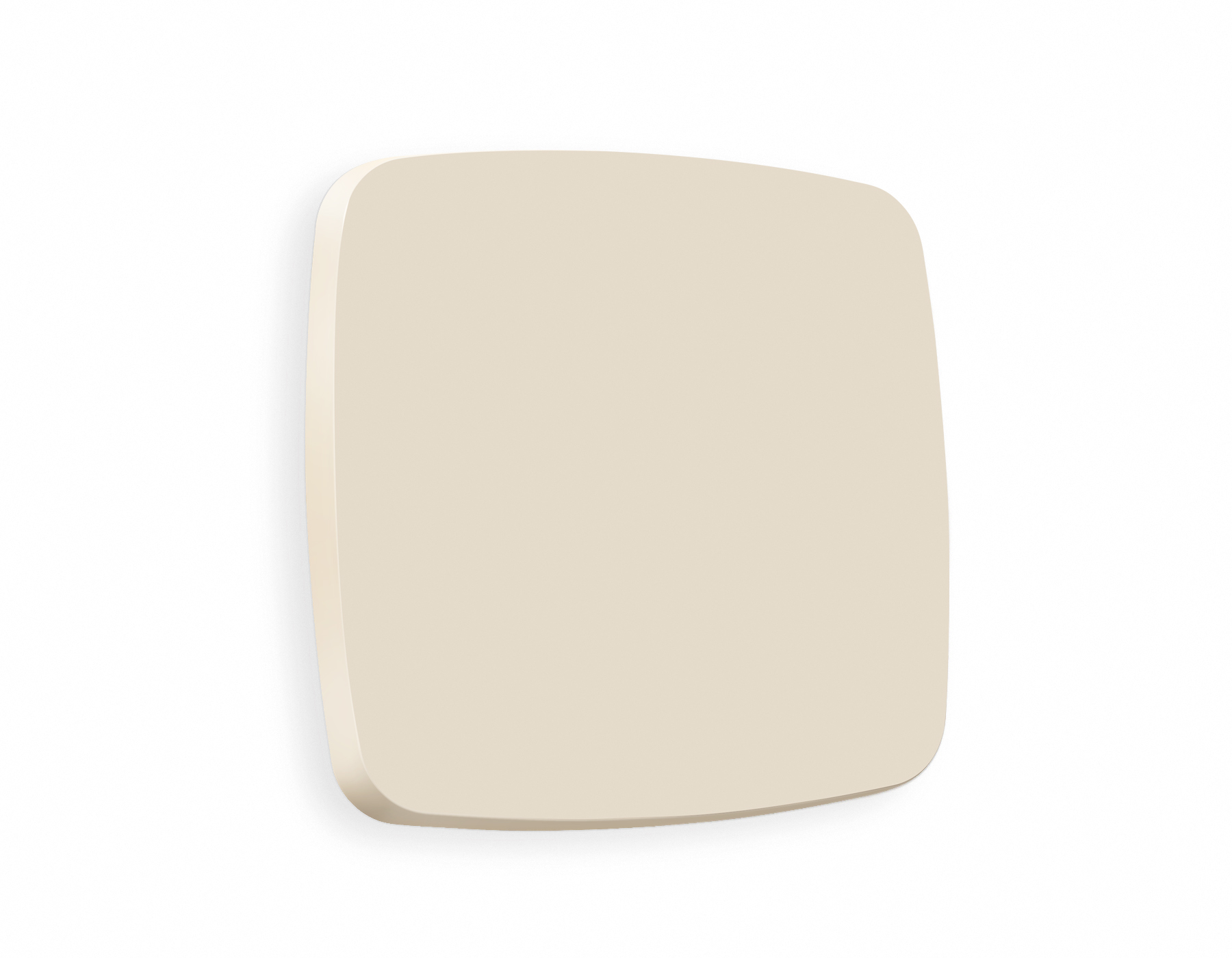 OP3210 Лицевая панель OMEGA (Бежевый матовый) для 1-кл выключателей QUANT