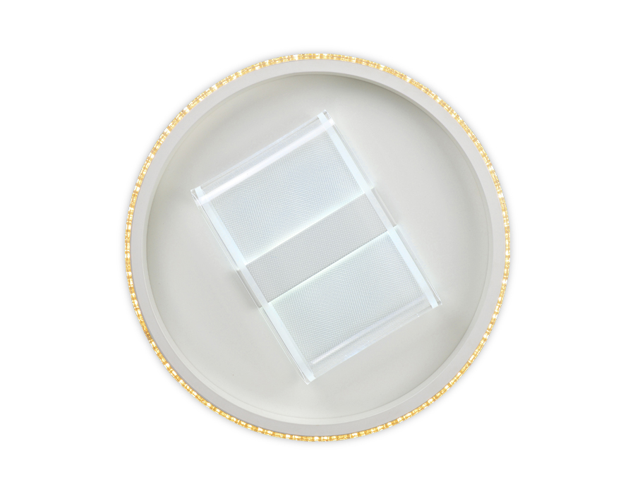 Потолочный светодиодный светильник Ambrella FA600 WH белый 66W (ПДУ РАДИО 2.4)