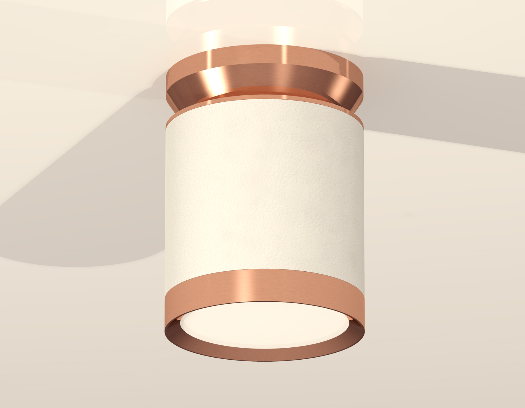 Накладной светильник XS8141035 SWH/PPG белый песок песок/золото розовое полированное GX53 (N8912, C8141, N8126)