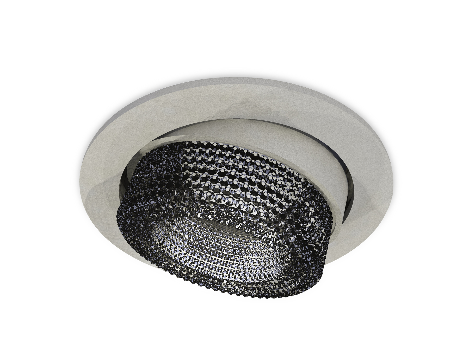 Встраиваемый поворотный светильник XC7653061 SGR/BK серый песок/тонированный MR16 GU5.3 (C7653, N7192)