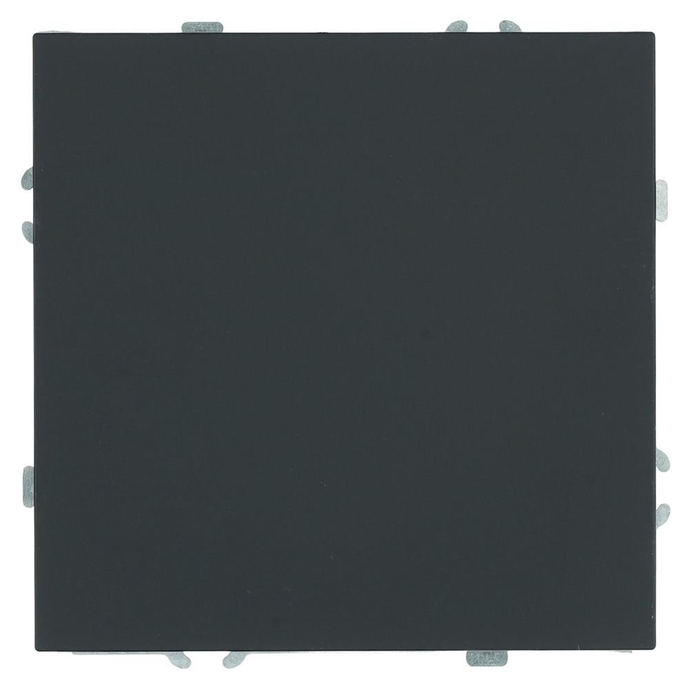 Выключатель 1-клавишный (механизм), СЗК, STEKKER, 250В, 10А, серия Эмили, RSW10-5103-05ZK, черный уголь, soft touch