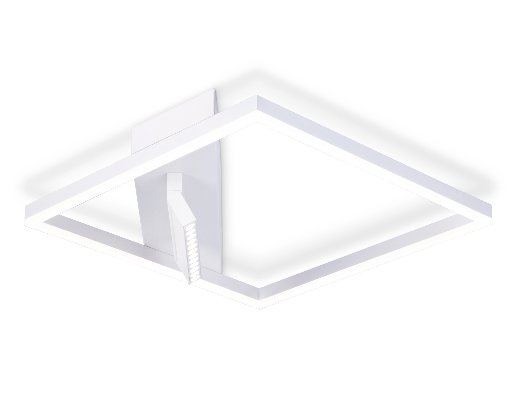 Потолочный светильник Ambrella FL51463/1+1 WH белый 70W 3000K-6400K+4200K 500*500*110 (ПДУ РАДИО 2.4G)