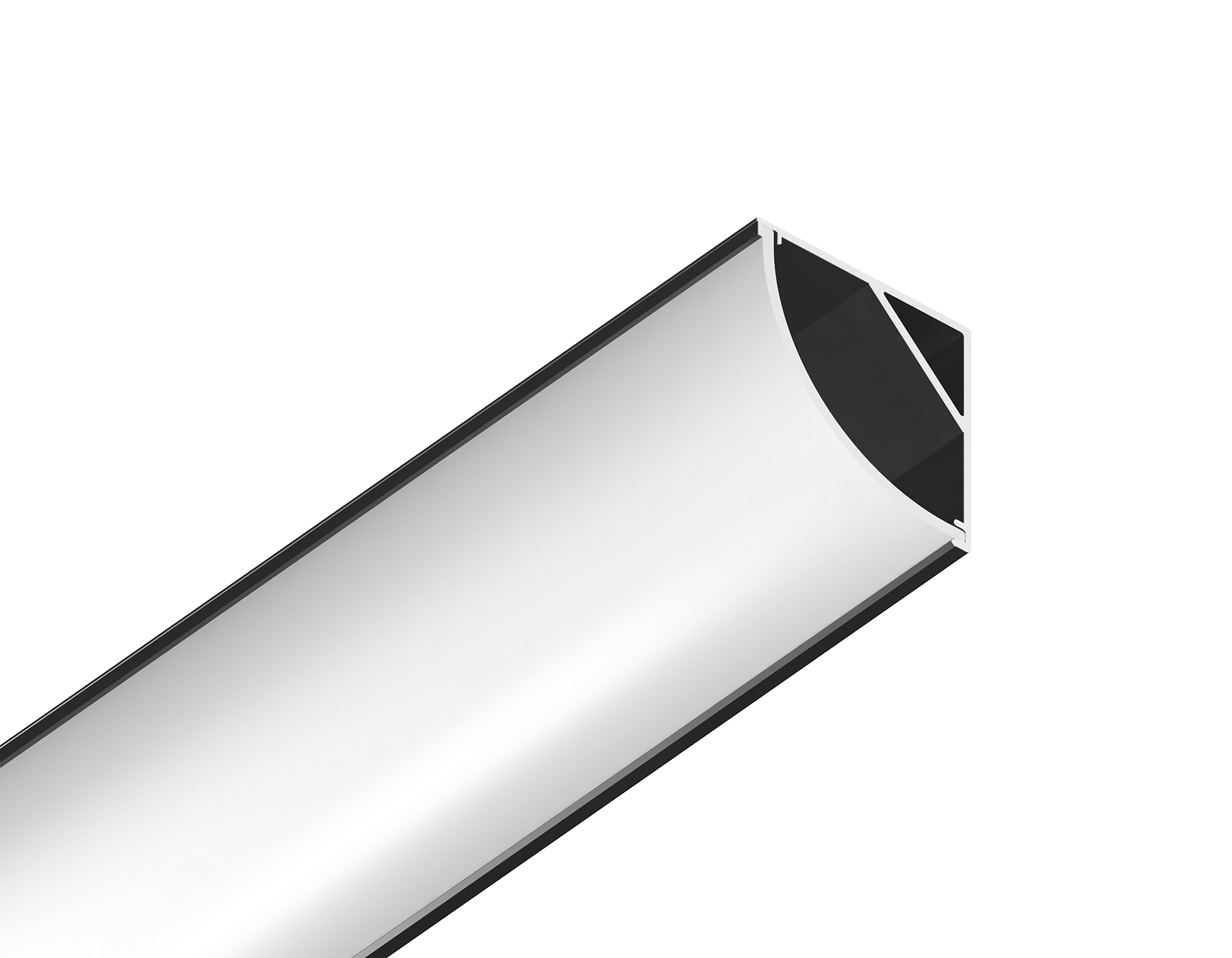 GP2100BK черный 2000*15.7*15.7