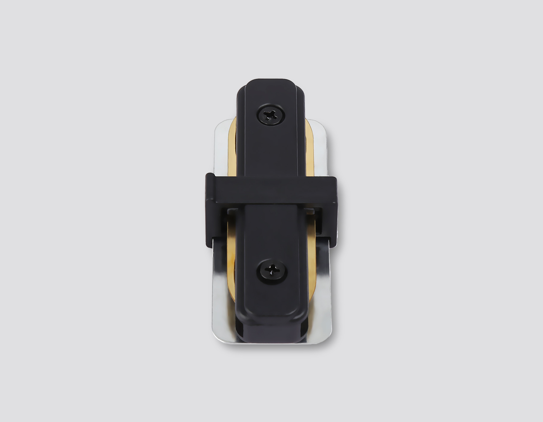 GL7160 BK черный коннектор прямой для однофазного шинопровода Standard 220V 79*35*20