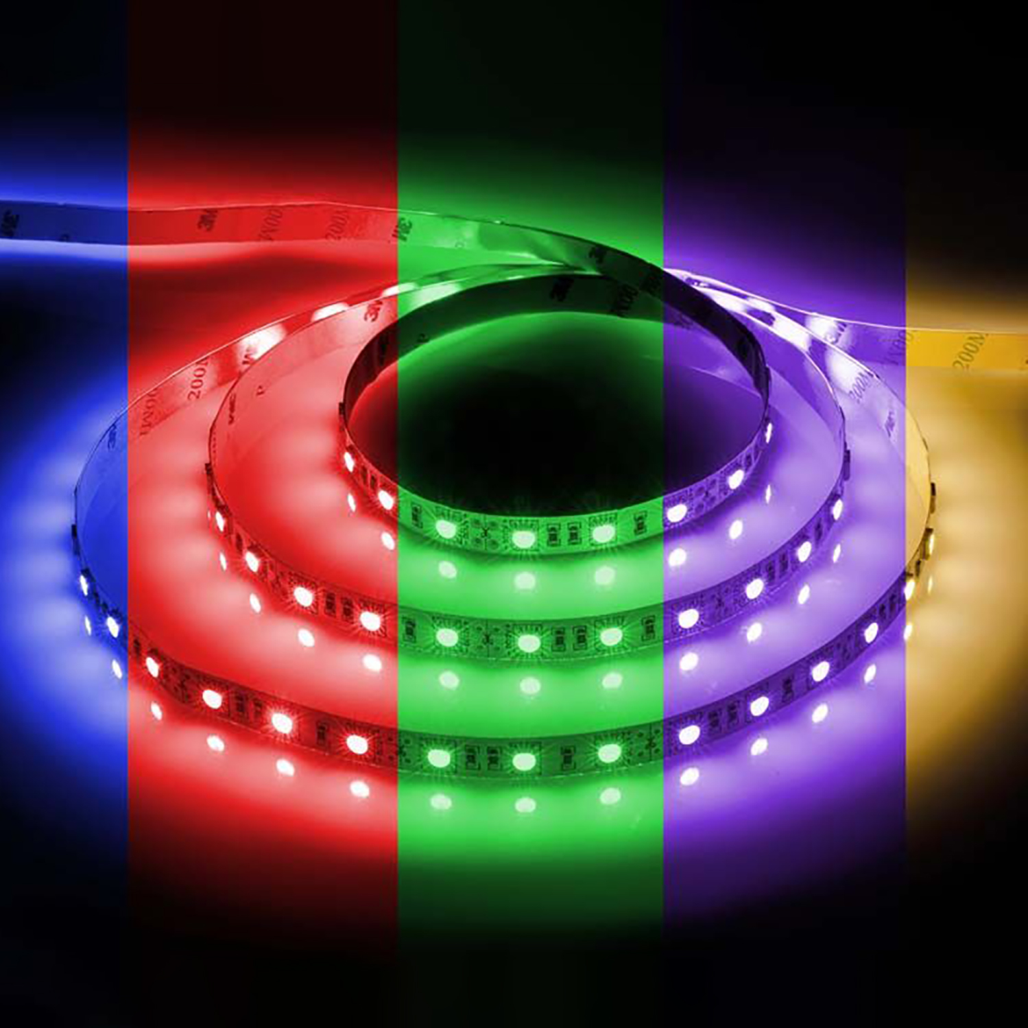Cветодиодная LED лента Feron LS606, готовый комплект 3м 60SMD(5050)/м 14.4Вт/м IP20 12V RGB Cветодиодная LED лента Feron LS606, готовый комплект 3м 60SMD(5050)/м 14.4Вт/м IP20 12V RGB