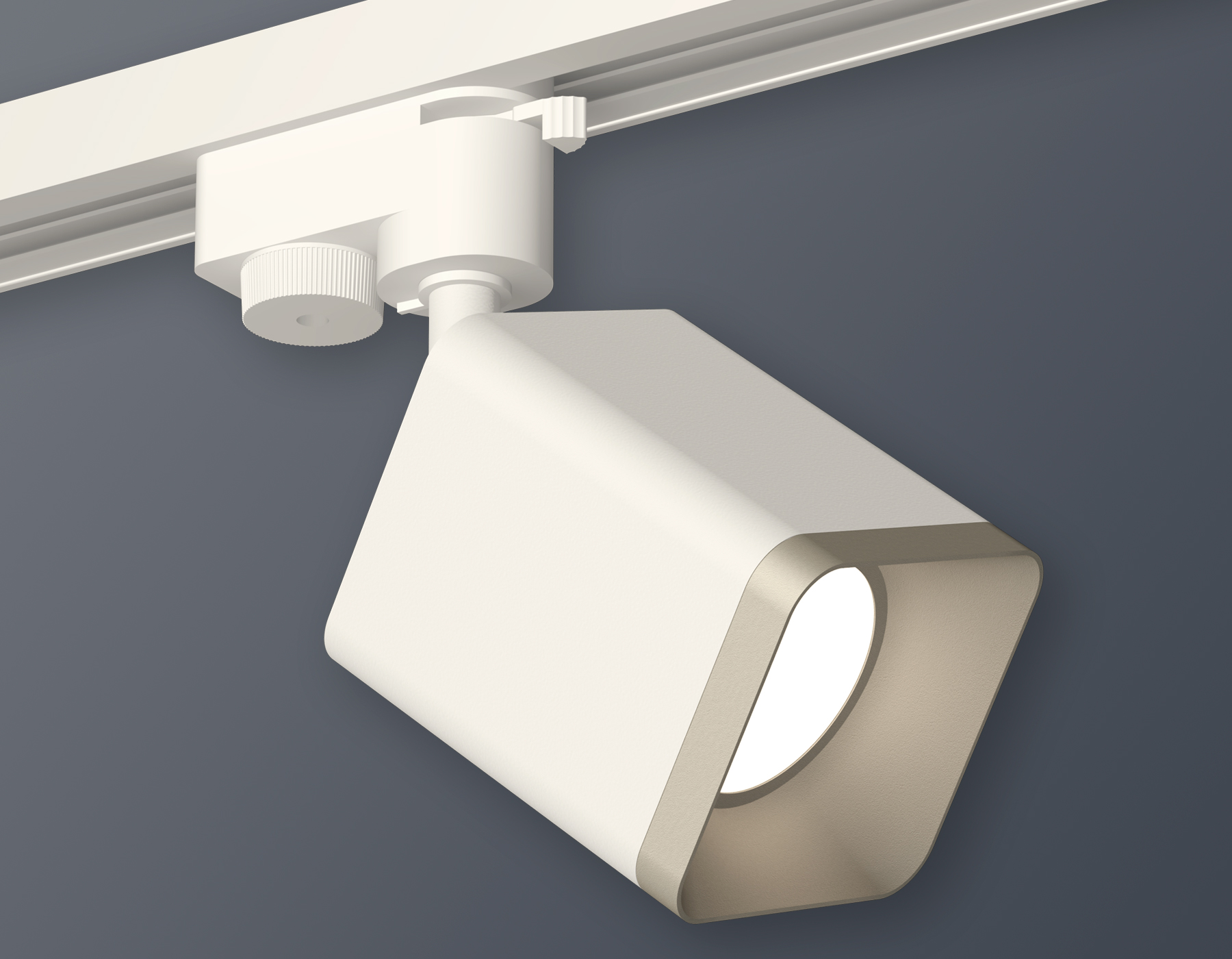 Комплект трекового светильника Ambrella XT7812002 SWH/SSL белый песок/серебро песок MR16 GU5.3 (A2520, C7812, N7703)