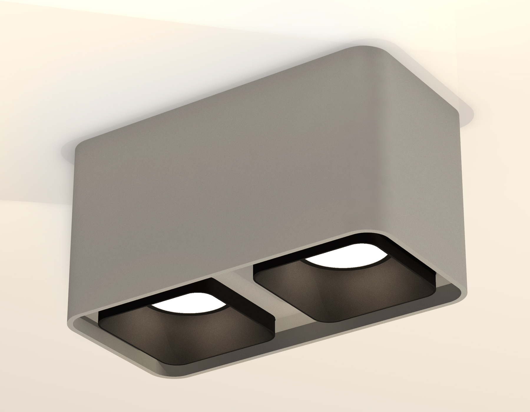 Накладной светильник XS7852002 SGR/SBK серый песок/черный песок MR16 GU5.3 (C7852, N7702)