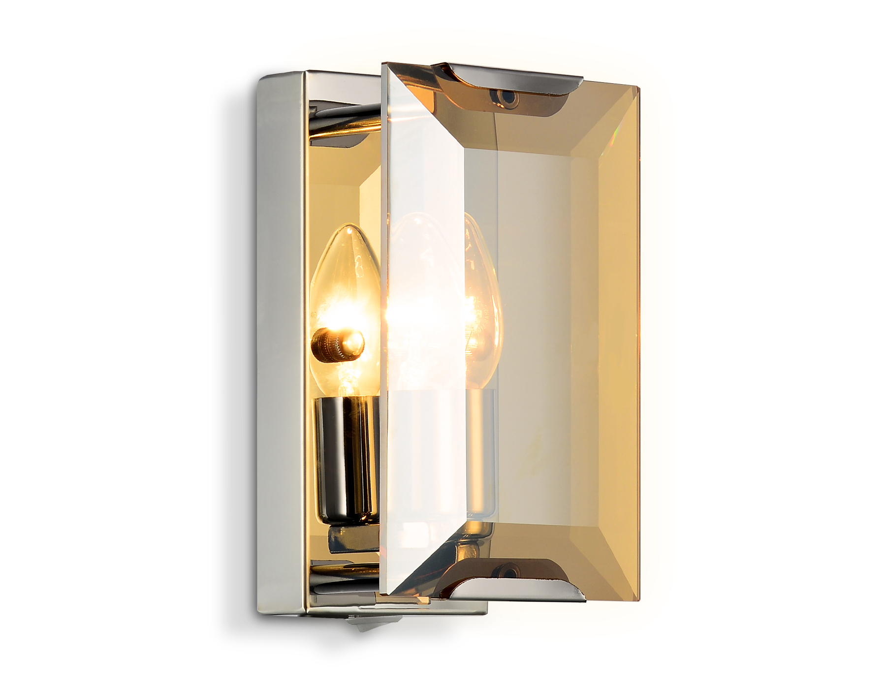 Настенный светильник Ambrella TR5156 CH/TI хром/янтарь E14/1 max 40W