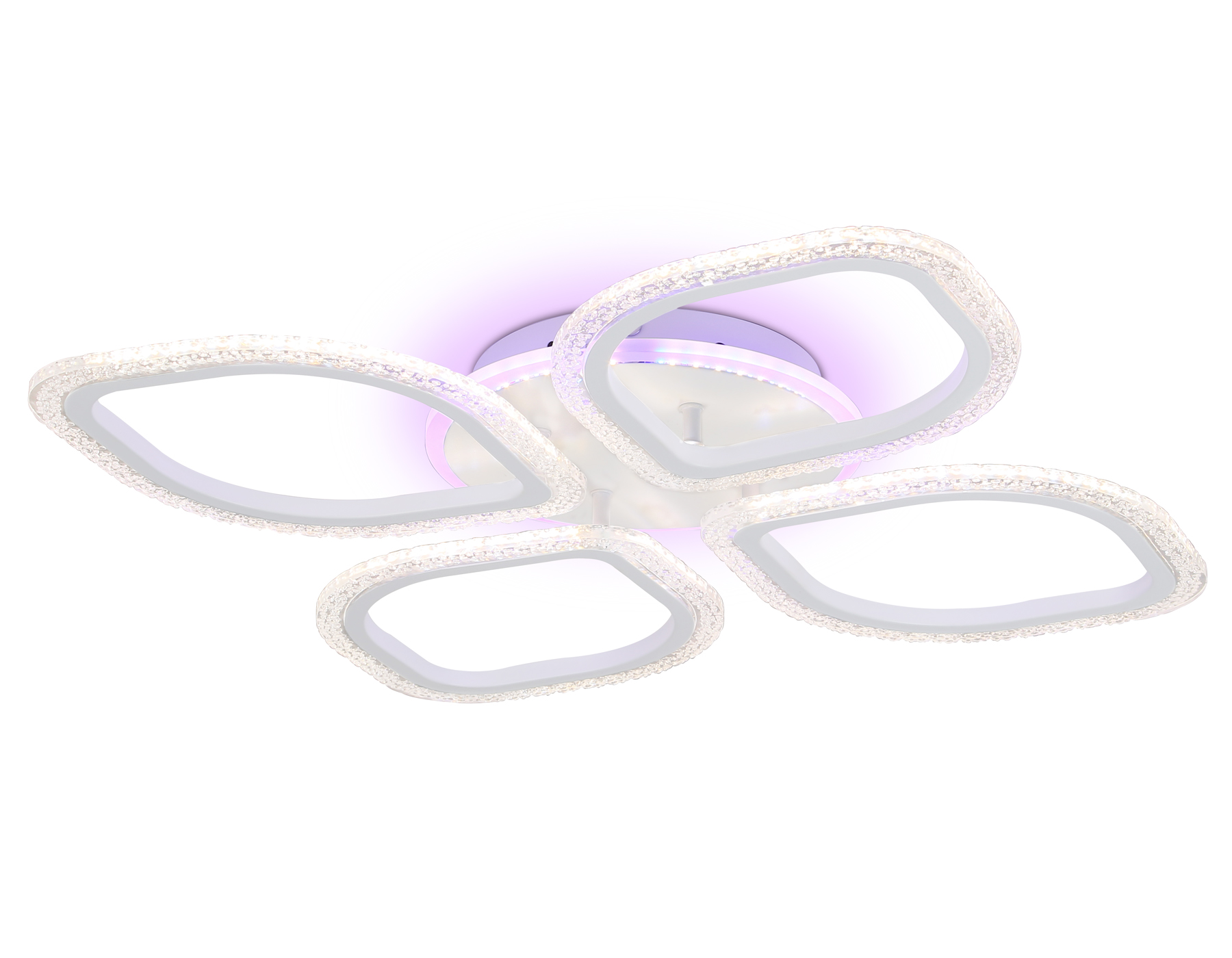 Потолочный LED светильник FA4501/4 WH белый 75W 3000K+BL/4200K+PU/3000K+6400K 500*500*75 (ПДУ ИК)