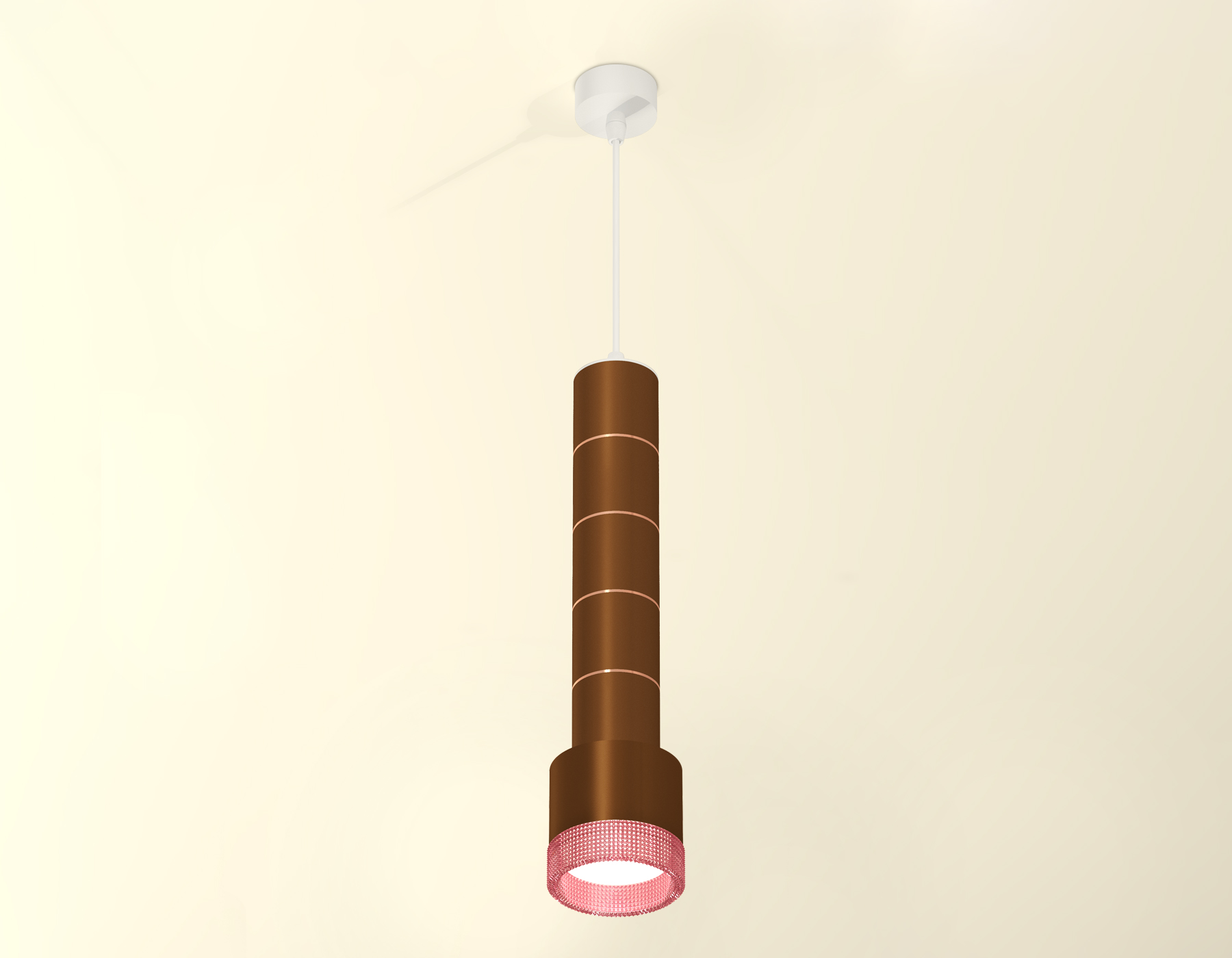 Подвесной светильник XP8117005 SCF/PI кофе песок/розовый GX53