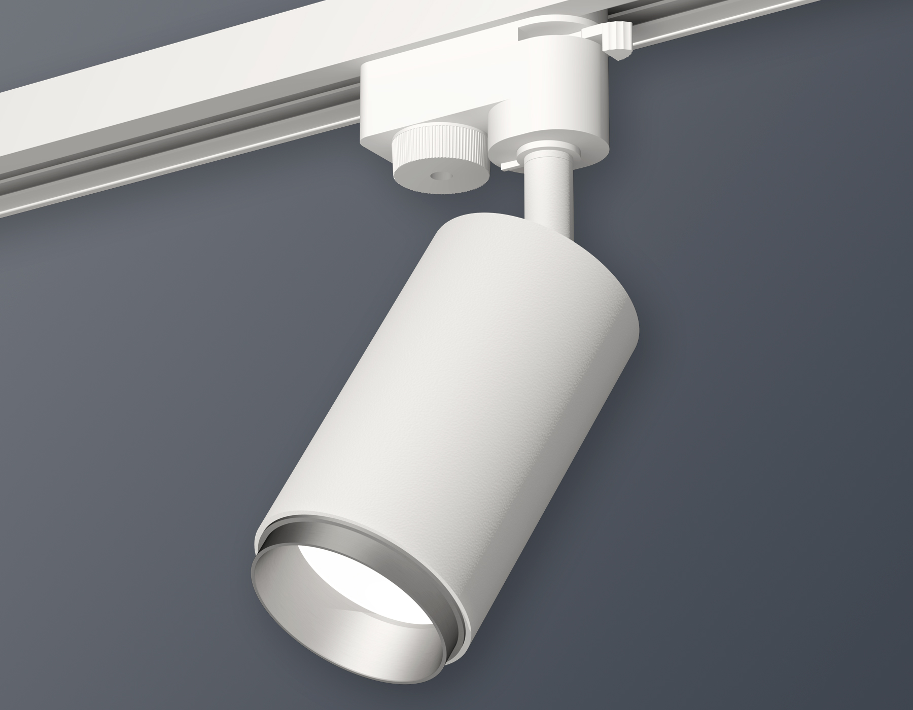 Комплект трекового светильника Ambrella XT6322043 SWH/MCH белый песок/хром матовый MR16 GU5.3 (A2520, C6322, N6123)