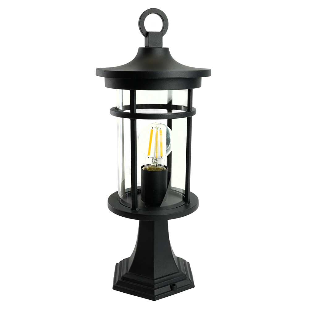 Светильник садово-парковый Feron PL764 на постамент 60W 230V E27, черный