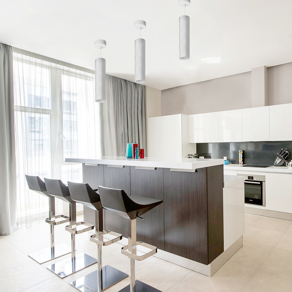 Светильник потолочный Feron ML1878 Barrel PIXEL Levitation на подвесе MR16 35W 230V, белый  55*200 Светильник потолочный Feron ML1878 Barrel PIXEL Levitation на подвесе MR16 35W 230V, белый  55*200